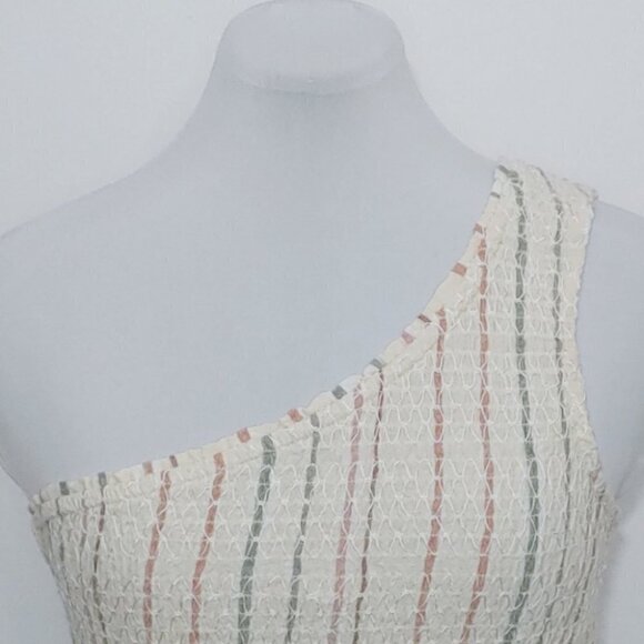 NWT AEO Striped one shoulder boho festival western top - Picture 3 of 14